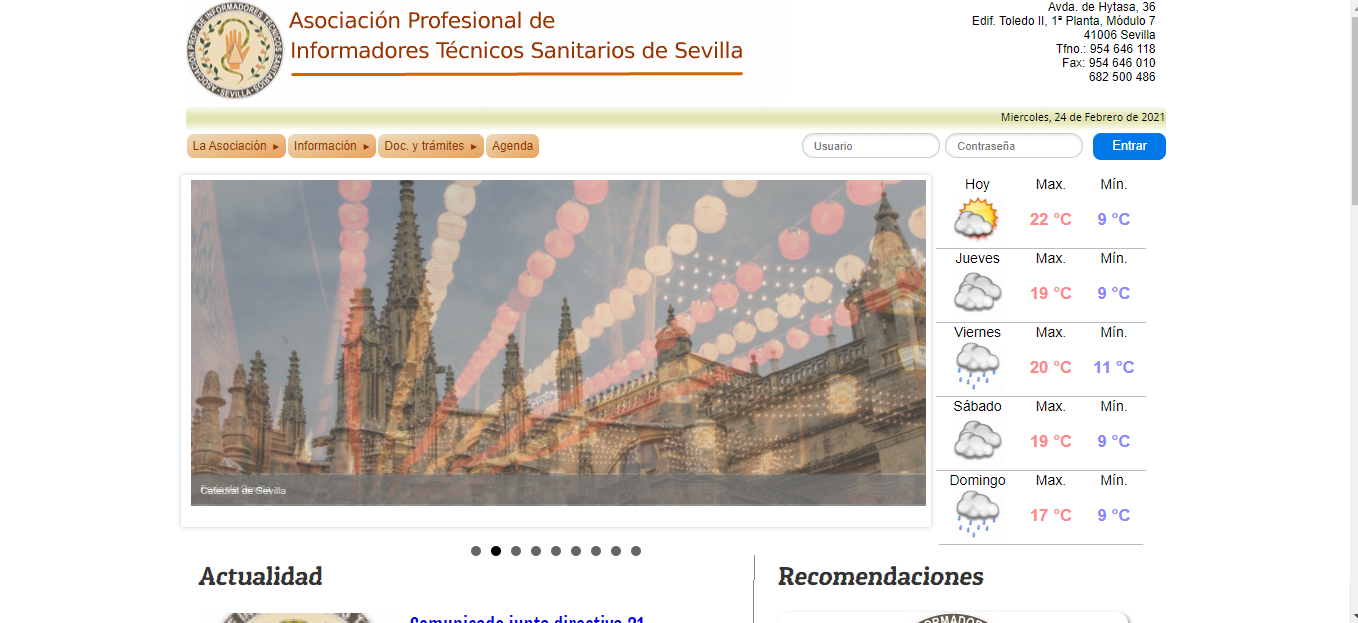 Web ITS Sevilla