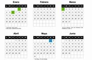 Calendario laboral y festivo de Málaga